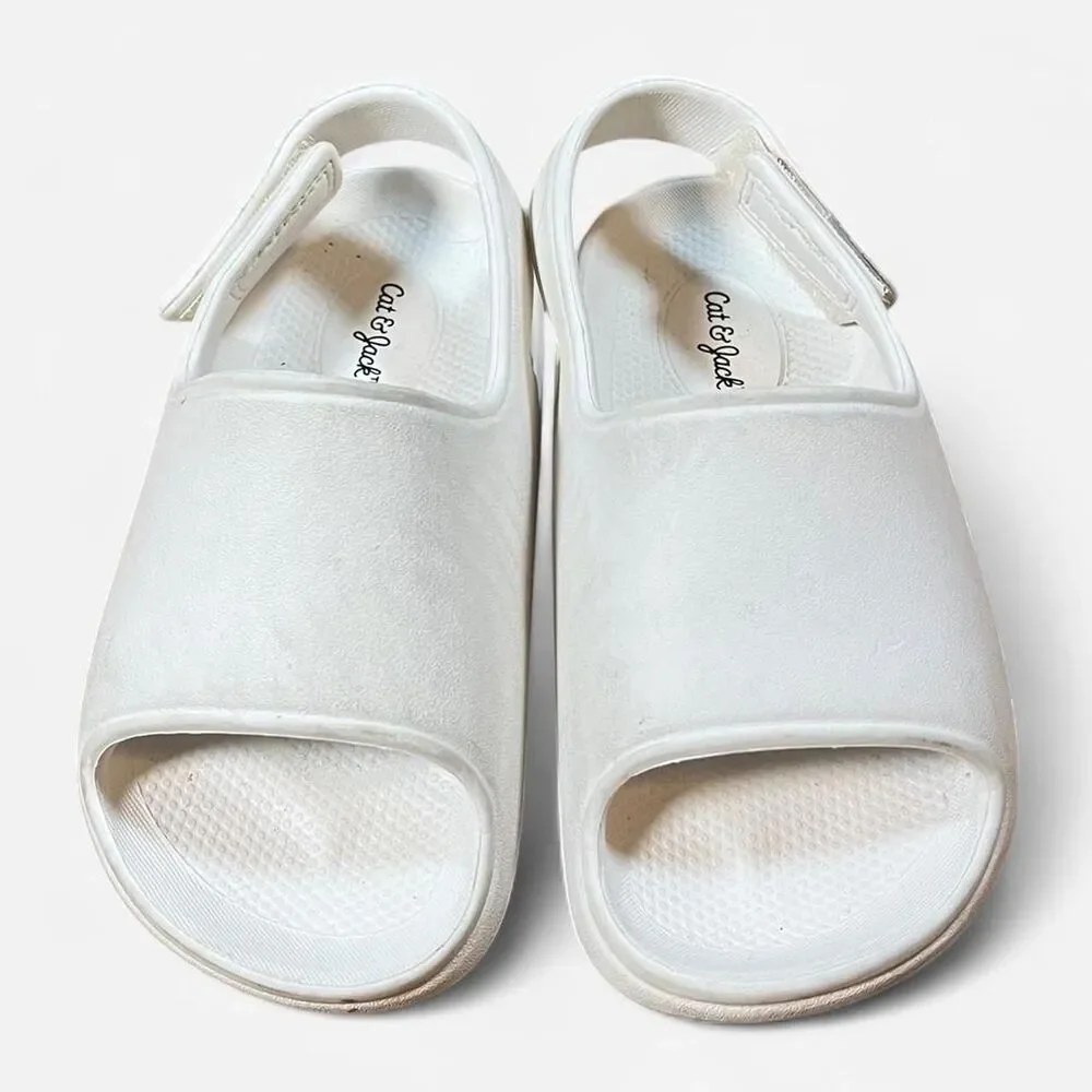 Cat-jack White and Cream Sandals